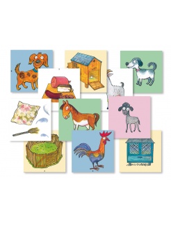Tematické kartičky - Domáce zvieratá